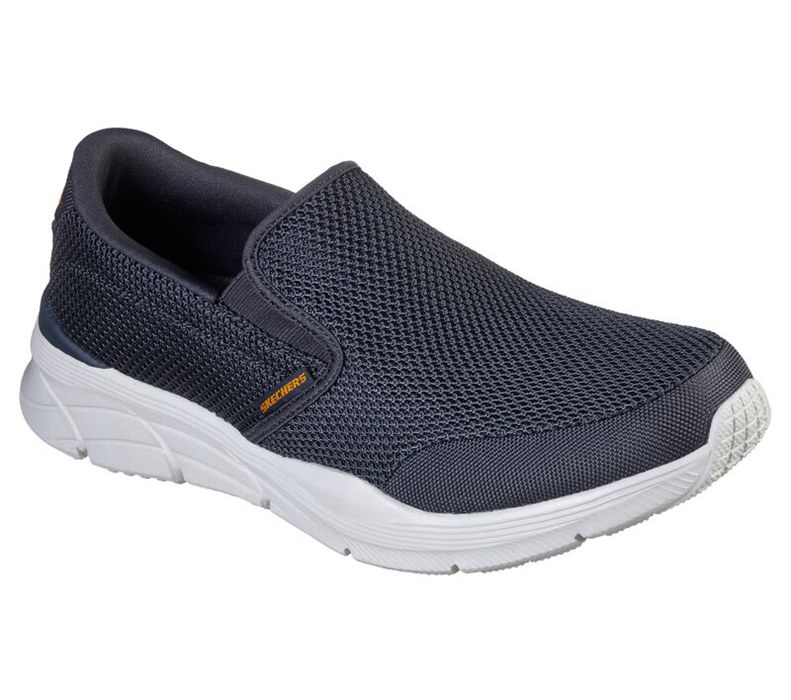 Skechers Relaxed Fit: Equalizer 4.0 - Krimlin - Mens Slip On Shoes Deep Grey [AU-SQ6821]